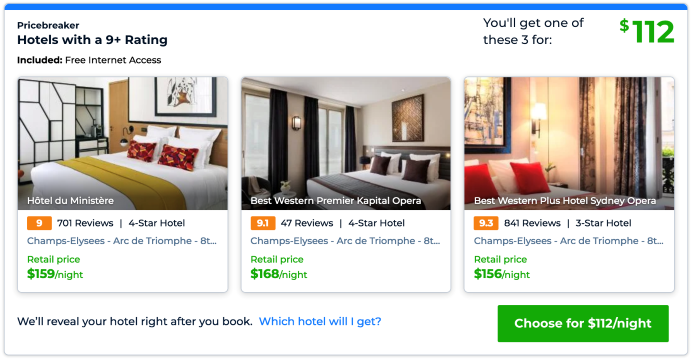 Priceline Hotel